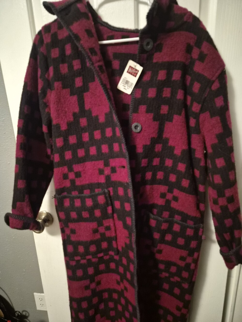 NEW Woolrich Western Southwestern Duster Coat Size Small